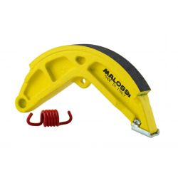 Zavorna čeljust / zavorni čevelj -MALOSSI - Ø-135x16mm / Piaggio Ciao/ Boss/ SI/ Grillo/ Bravo/ Superbravo/ PX/ Zadnja