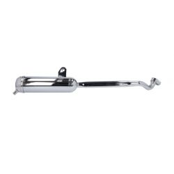 Izpuh - TECNO - Piaggio Ciao / Nadomestni / D - 22mm / Made in EU / Krom