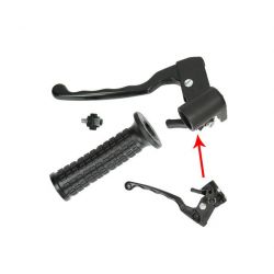 Zavorna ročica z nosilcem start ročice -DMP- Piaggio Ciao / Leva / Kovinska