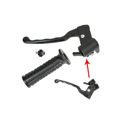 Zavorna ročica z nosilcem start ročice -DMP- Piaggio Ciao / Leva / Kovinska