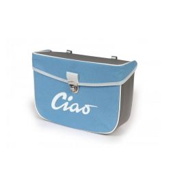 Bočna torba -MOTO NOSTRA- Piaggio Ciao / Siva / Modra