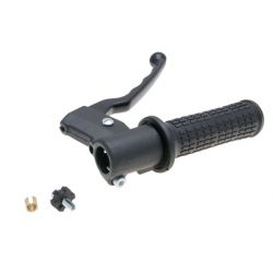 Ročica plina z nosilcem zavorne ročice - DMP - Ciao / Desna / Kovinska