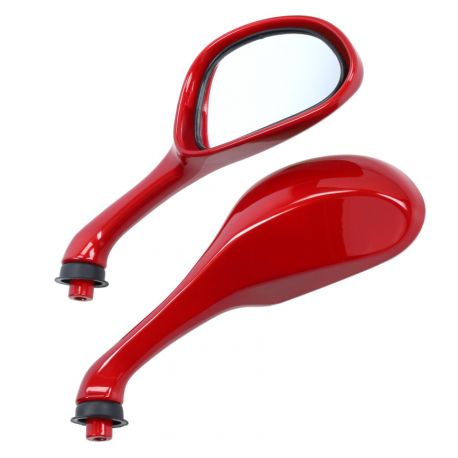 Set ogledal -DMP- Gilera runner / Piaggio Zip 2000 / Navoj M8 / Rdeča