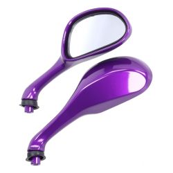 Set ogledal -DMP- Gilera runner / Piaggio Zip 2000 / Navoj M8 / Vijolična