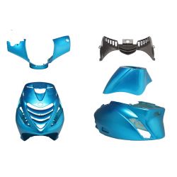 Body kit - Piaggio Zip SP -Ice candy modra - 5 delni