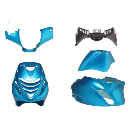 Body kit - Piaggio Zip SP -Ice candy modra - 5 delni
