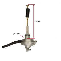 Podtlačni ventil -DMP- Z indikatorjem nivoja goriva / Peugeot / Rieju / Yamaha / Malaguti