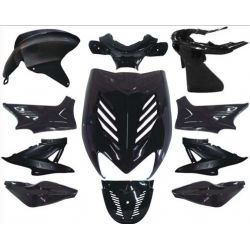 Body kit -DMP- Yamaha Aerox - metalno črn