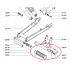 Set stopalk / nosilcev za noge - DMP- Tomos / oem 206109 - 202881