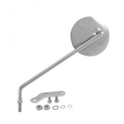 Ogledalo levo - RMS - Vespa klasik - s setom za namestitev - 110mm - m10 - krom