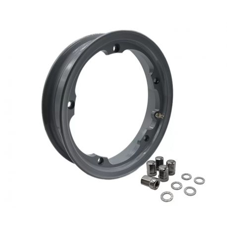 Platišče tubeless -VMC 2,10 x 10, aluminijasto, pastelno sivo – za Vespa klasik