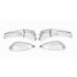 Set leč smernikov -DMP- Gilera Runner / do 2005 / Transparent - Bele