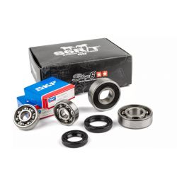 Set ležajev in osnih tesnil / semeringov zobniškega prenosa -STAGE6- Minarelli Horizontal / Vertikal 50cc 2T