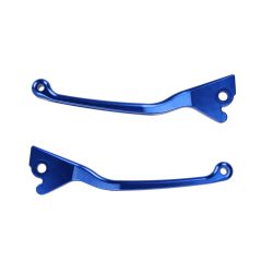Set zavornih ročic -Fast Arrow PRO CNC- Gilera Runner 50/125/180 / Dvojni disk / Modra