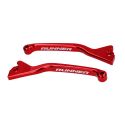 Set zavornih ročic -Fast Arrow PRO CNC- Gilera Runner 50/125/180 / Dvojni disk / Rdeča