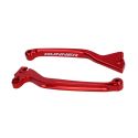 Set zavornih ročic -Fast Arrow PRO CNC- Gilera Runner 50/125/180 / Enojni disk (samo spredaj) / Rdeča