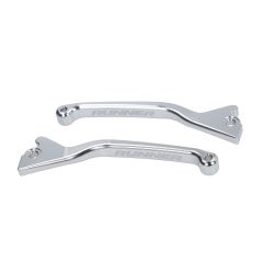 Set zavornih ročic -Fast Arrow PRO CNC- Gilera Runner 50/125/180 / Enojni disk (samo spredaj) / Alu