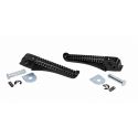 Set stopalk sopotnika -DMP- Gilera Runner 50/125/180/200 / Črna