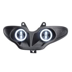Žaromet / Sprednja luč -EVOK IRON LED - Gilera Runner (do 2005)