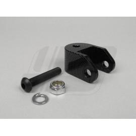 DISTANČNIK AMORTIZERJA - BGM - 40mm PIAGGIO / GILERA / APRILIA - ČRN