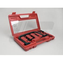 SET ZA STISKANJE VZMETI - BUZZETTI - 5 adapterjev (14,5-16mm/16,5-19mm/21