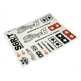 SET NALEPK -STAGE6 MK II- črn/velik
