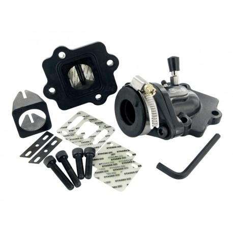 Intake system Stage6 MKII, Minarelli horizontal, vsebuje 23mm adaptor (Del