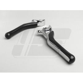 Set zavornih ročic -CLASSIC- Yamaha Aerox, MBK Nitro - krom