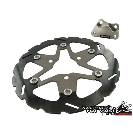 ZAVORNI DISK - Stage6 WAVE Overrange: , Malaguti F12, nerjaveče jeklo, plav