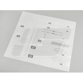 NALEPKE SET- BCD -