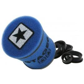 ZRAČNI FILTER RACING - Stage6 Double-Layer SMALL, AirBox, modra, 28mm + 35m