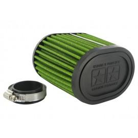 ZRAČNI FILTER RACING - Stage6 DragRace, 44mm + 49mm priključek, zelena