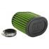 ZRAČNI FILTER RACING - Stage6 DragRace, 44mm + 49mm priključek, zelena