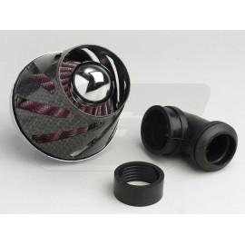 ZRAČNI FILTER -HELIX- premer priklopa = 28-35mm - Karbon Style