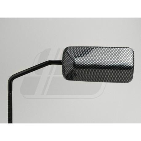 OGLEDALO -F1 CLASSIC- navoj M8 x 75mm - Karbon