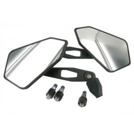 OGLEDALA - STR8 - (L+D) - ČRNA HOMOLOGIRANA