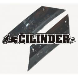 SET ZADNJIH SMERNIKOV -DMP LED- Piaggio ZIP2000 /Črna