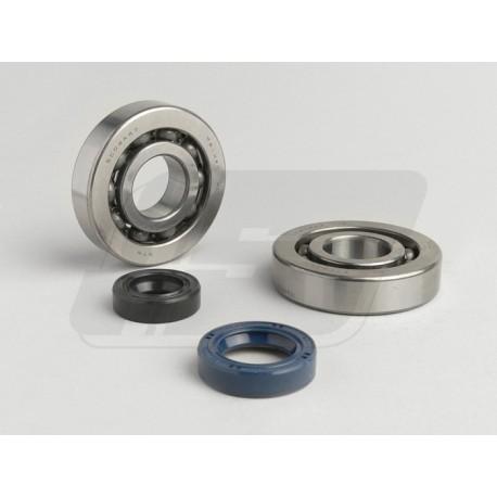 SET LEŽAJEV IN SEMERINGOV -BGM ORIGINAL- Peugeot 50cc (vertikal-mehanska o