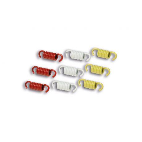 Vzmeti sklopke - MALOSSI - HONDA /PIAGGIO/YAMAHA for PIAGGIO Leader/Quasar 125-300cc 4t, AC/LC yellow/red/white, also for origi