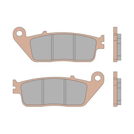 Zavorne ploščice - MALOSSI MHR Synt, S19, sintered metal, 79,0x47,8x7,0 mm e24