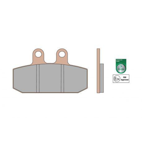 Zavorne ploščice - MALOSSI MHR Synt, S68, za HONDA Pantheon/Jazz /Reflex, 115x41,1 mm e24 mark