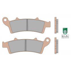 Zavorne ploščice - MALOSSI MHR Synt, S63, sintered metal, 117,5x40x8,4 mm