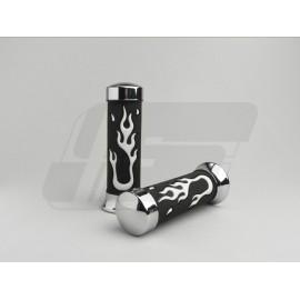 ROČKE - FLAME COSTUM - ČRNA/BELA