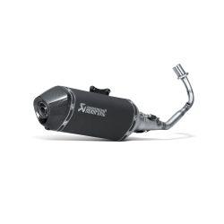 Izpuh - AKRAPOVIC "Black Edition", Intsilencer, za Vespa/PIAGGIO Primavera /Sprint/Liberty 3V iGet 125 -150ccm V4A, nerjaveče 