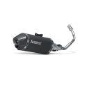 Izpuh- AKRAPOVIC "Black Edition", Intsilencer, za Vespa/PIAGGIO Primavera /Sprint/Liberty 3V iGet 125 -150ccm V4A, 