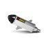 Izpuh - AKRAPOVIC "SLIP-ON", za PIAGGIO Beverly Sport Touring i.e. 350ccm 4T LC V4A, stainless steel silencer, e24 mark, z kat