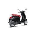 Izpuh - AKRAPOVIC "Black Edition", Intsilencer, za Vespa LX/S/Primavera /Sprint 3V i.e. 125-150ccm V4A, nerjaveče železo