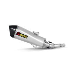 Izpuh - AKRAPOVIC "SLIP-ON", za PIAGGIO X10 350ccm V4A, nerjaveče železo, E1, DB-Killer, brez katalizatorja