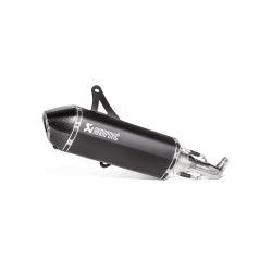 Izpuh - AKRAPOVIC "SLIP-ON", "Black Edition", za Vespa GTS/GTS Super/GTV/GT 60 125-300cc, i.e. V4A, nerjaveče železo