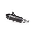 Izpuh - AKRAPOVIC "SLIP-ON", "Black Edition", za Vespa GTS/GTS Super/GTV/GT 60 125-300cc, i.e. V4A, nerjaveče železo